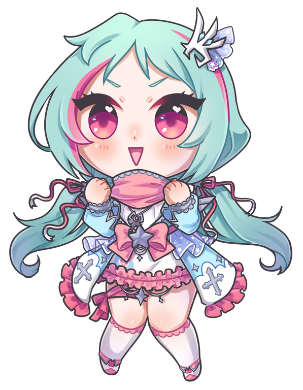 Aurora chibi for Otafest